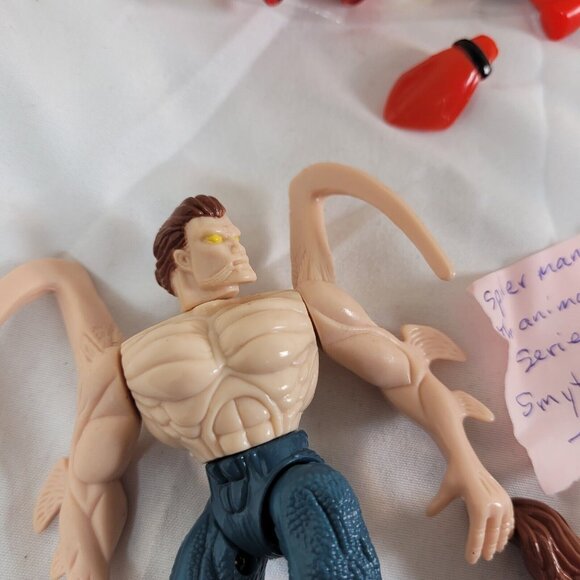 Spiderman Figure Lot of 6 NEAR MINT Venom Man-Spider Radioactive - Picture 15 of 16